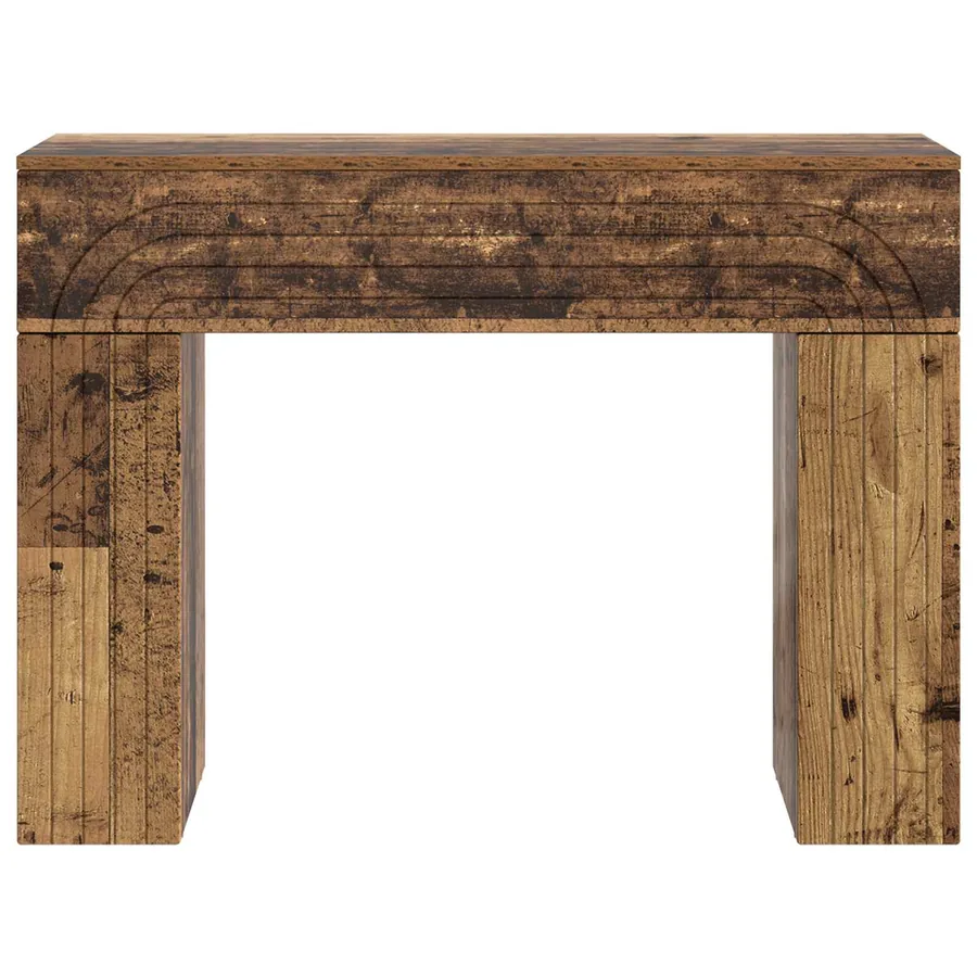 Table basse Bois ancien 102 x 35 x 75 cm Bois d'ingénierie - 5