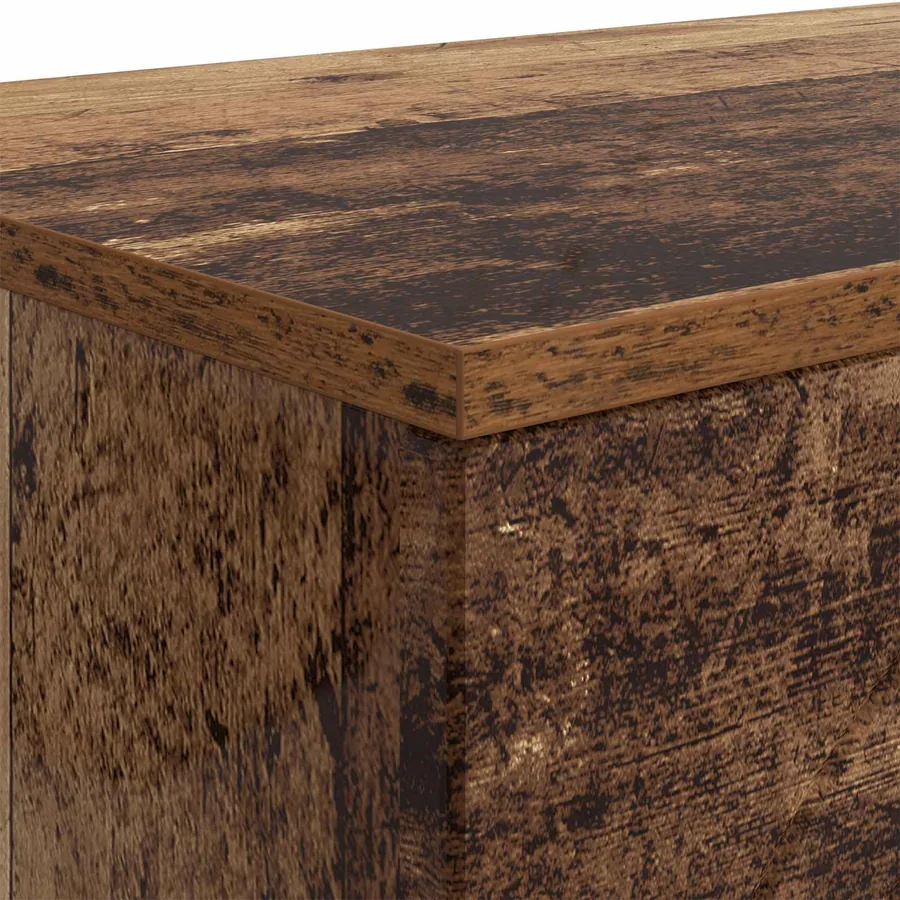 Table basse Bois ancien 102 x 35 x 75 cm Bois d'ingénierie - 8