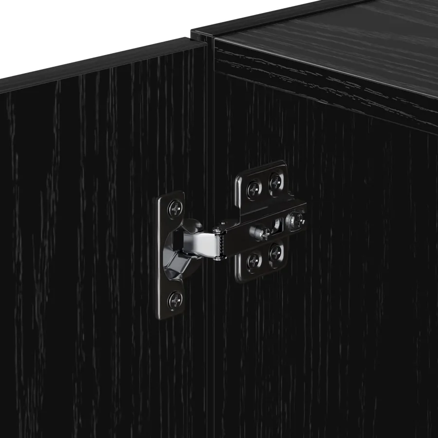 Meuble mural Chêne noir 45 x 42,5 x 40 cm Bois d'ingénierie - 6