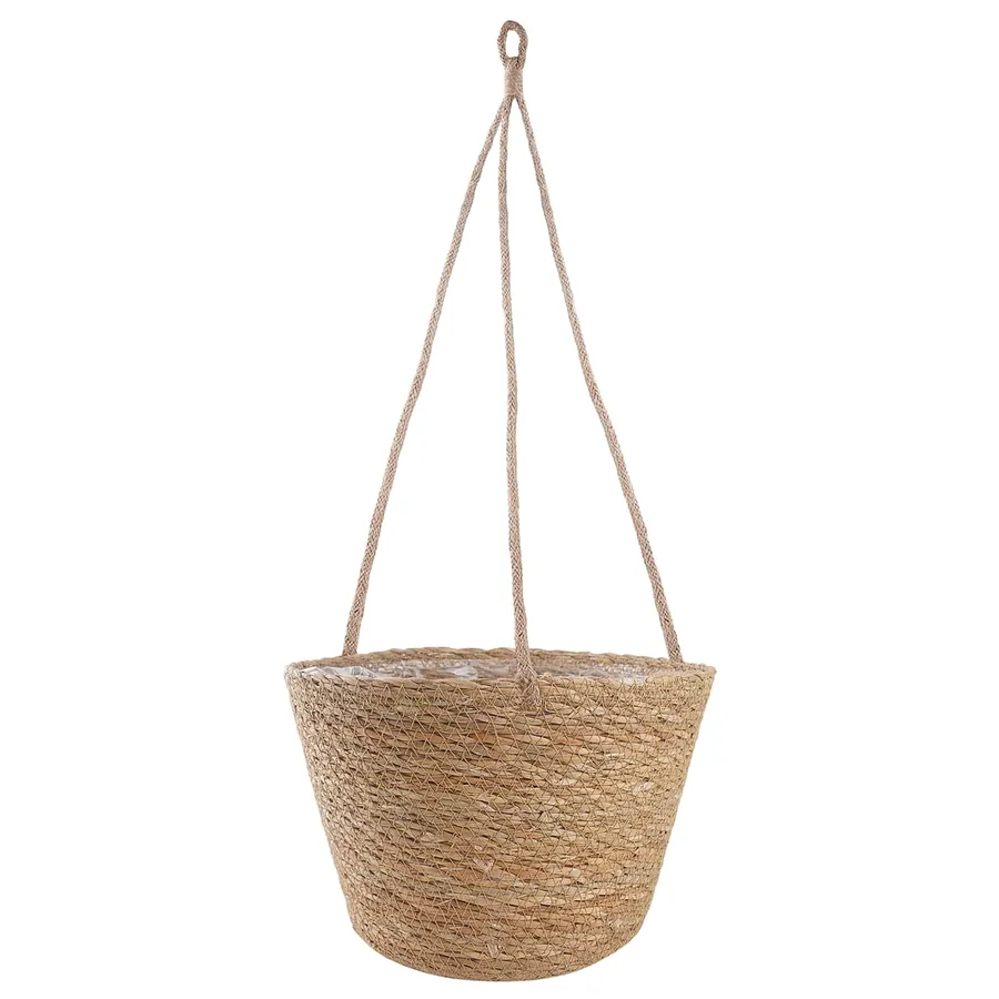 Paniers à plantes en herbe de mer 3 pcs Naturel Ø26 x 19 cm - 2