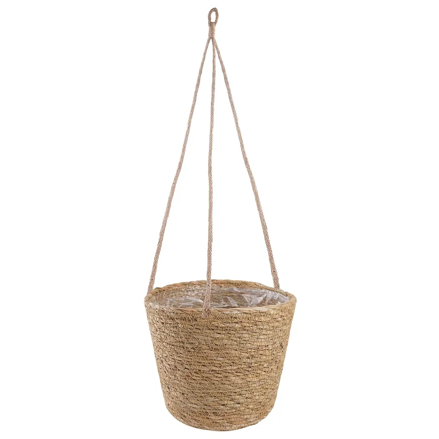 Paniers à plantes en herbe de mer 3 pcs Naturel Ø26 x 19 cm - 4