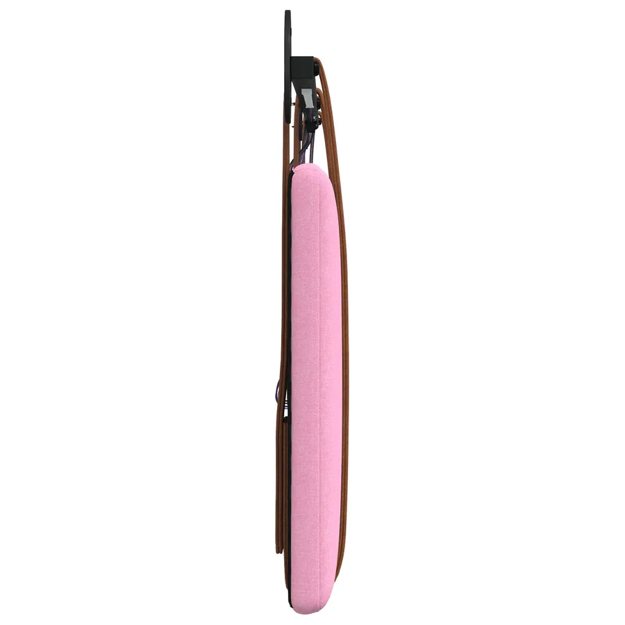 Tête de lit suspendue Avec lumière LED Rose PU antique - 7