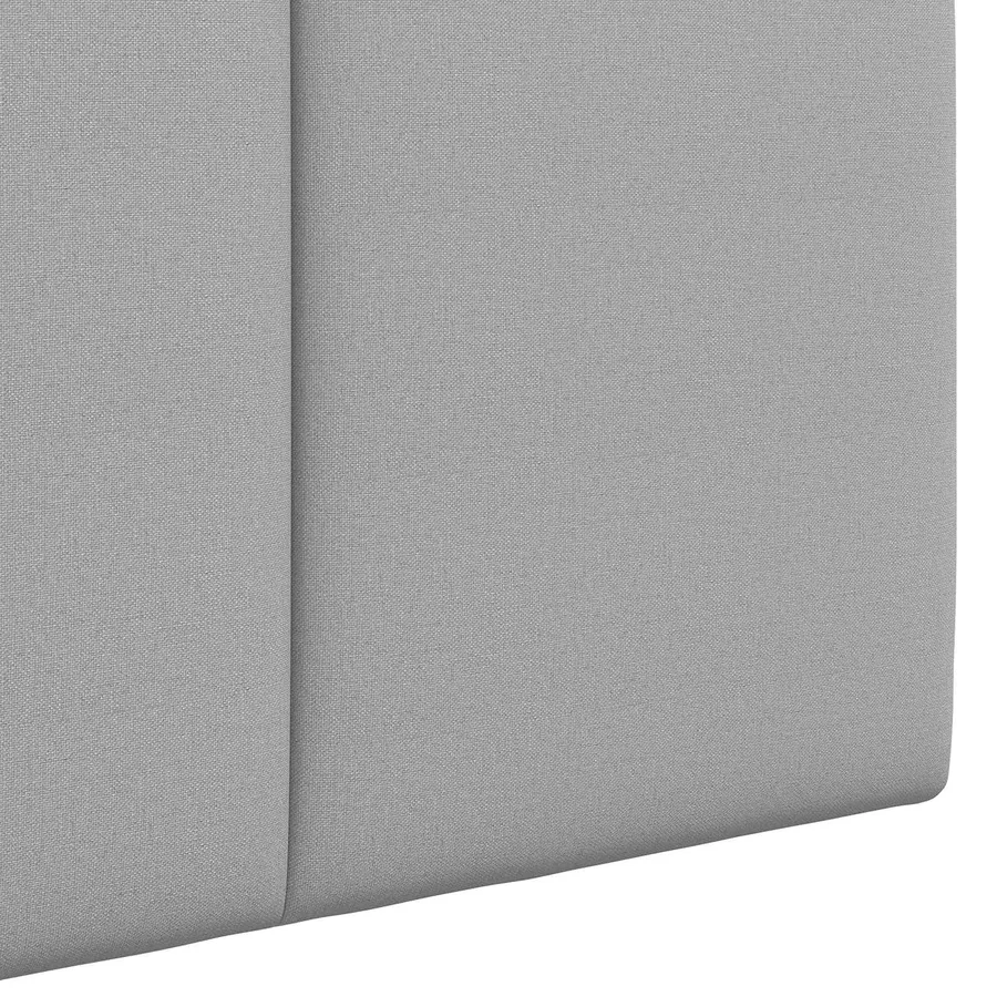 Tête de lit suspendue Avec lumière LED Gris nuage Tissu - 9