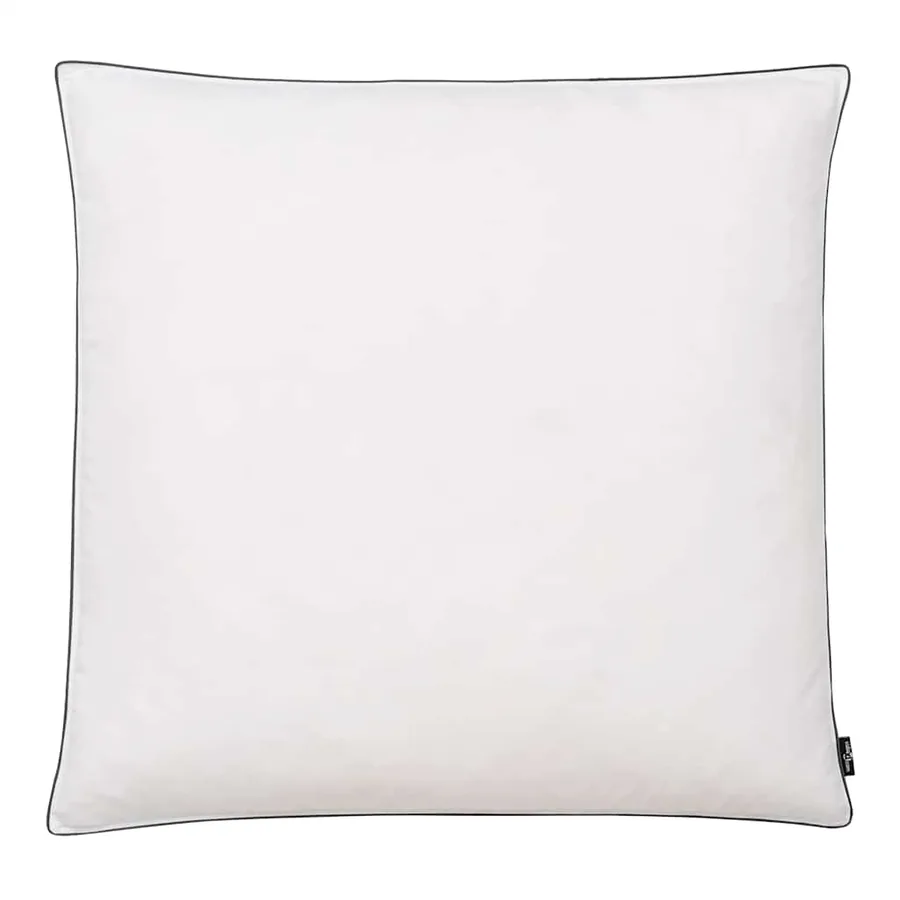 Oreiller lot de 2 Remplissage de duvet 80 x 80 cm Blanc - 2