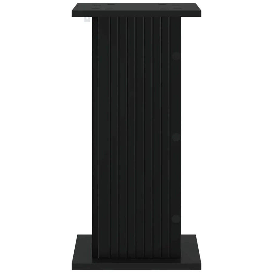 Support de Plante Noir 30,5 x 30 x 60,5 cm Bois d'ingénierie - 5