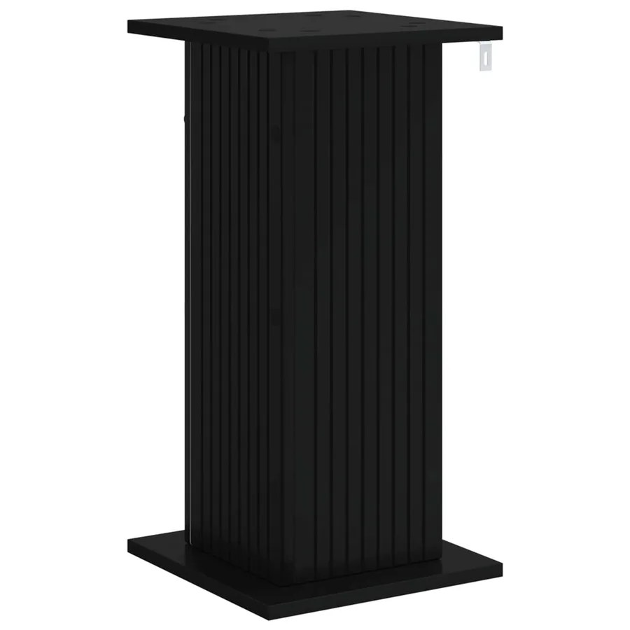 Support de Plante Noir 30,5 x 30 x 60,5 cm Bois d'ingénierie - 7