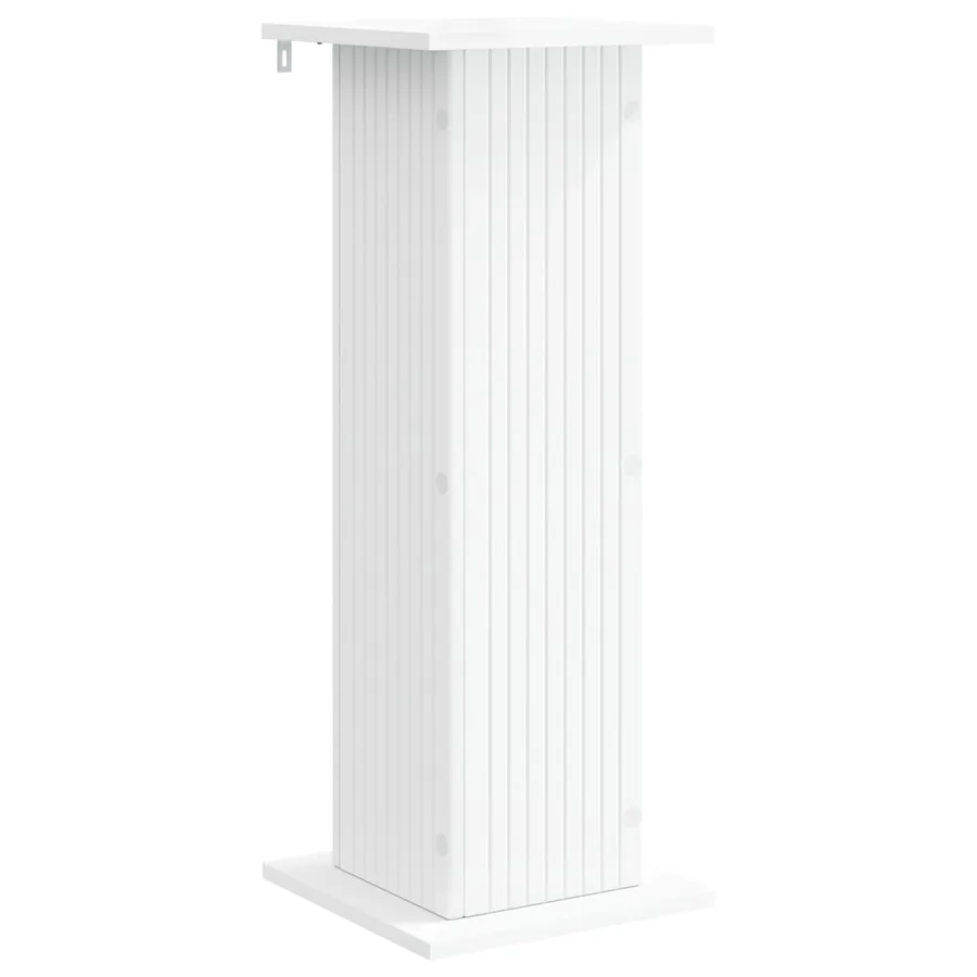 Support de Plante 2 pcs Blanc 30,5 x 30 x 80,5 cm - 5
