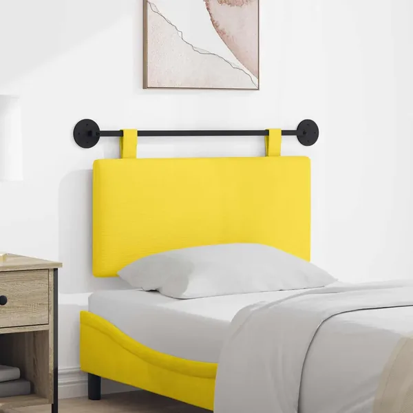 Tête de lit suspendue Tissu en velours côtelé