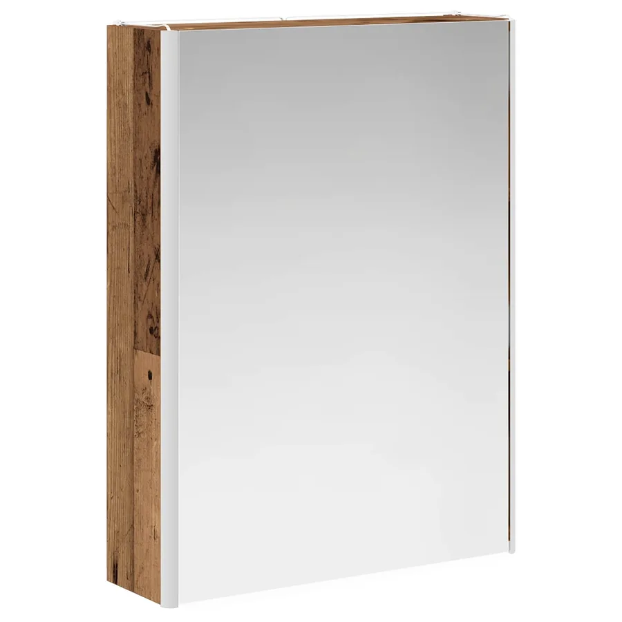 Ensemble d'armoire de salle de bain 5 pcs Bois ancien - 7