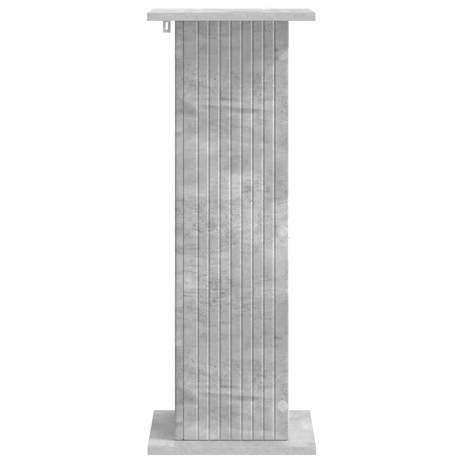 Support de Plante Gris béton 30,5 x 30 x 80,5 cm - 5