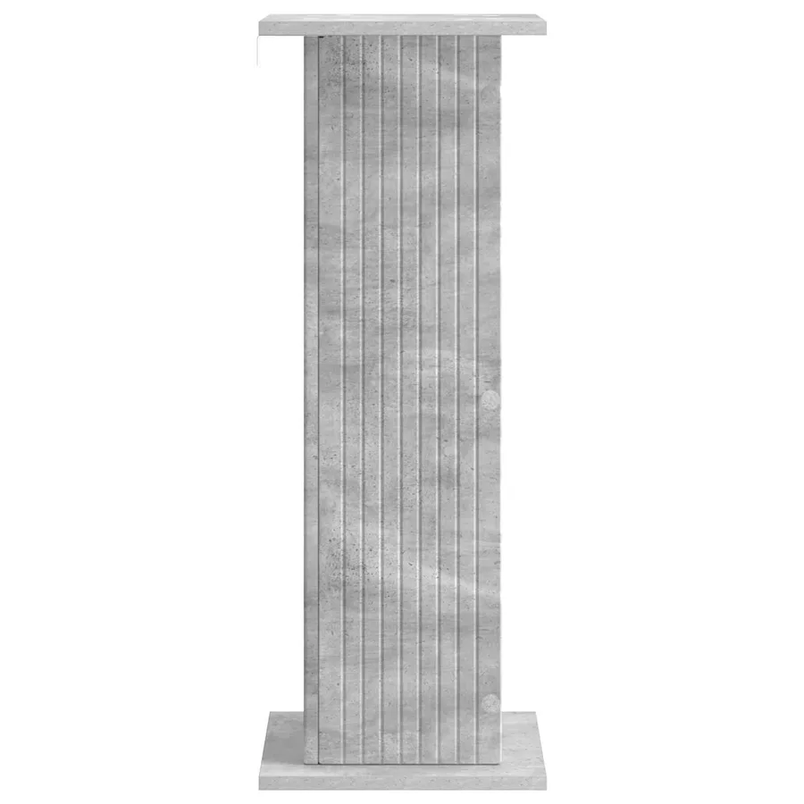 Support de Plante Gris béton 30,5 x 30 x 80,5 cm - 6