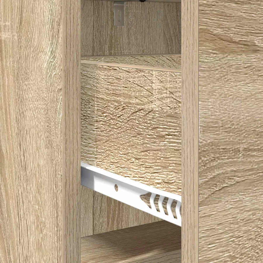 Tables de chevet Chêne Sonoma 40 x 36 x 70 cm Bois d'ingénierie - 8