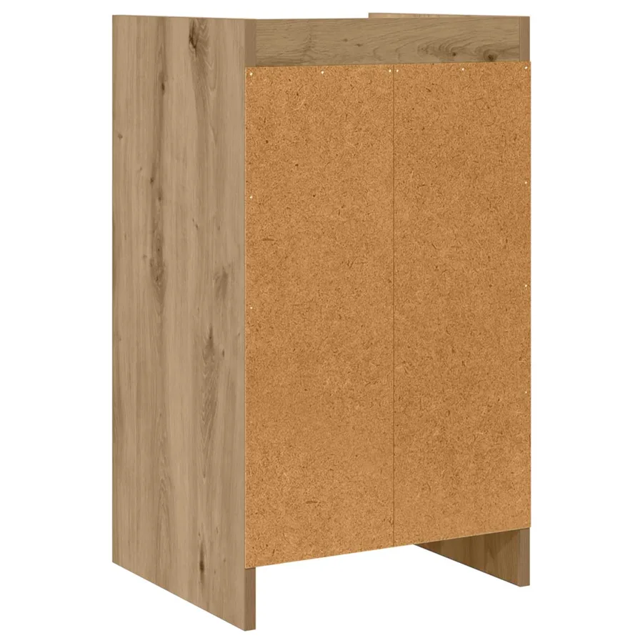 Tables de chevet Chêne artisanal 40 x 36 x 70 cm - 6