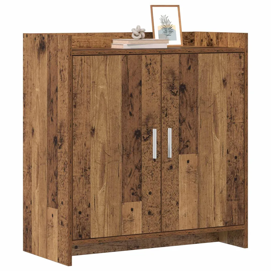 Buffet Bois ancien 72 x 36 x 80 cm Bois d'ingénierie - 3