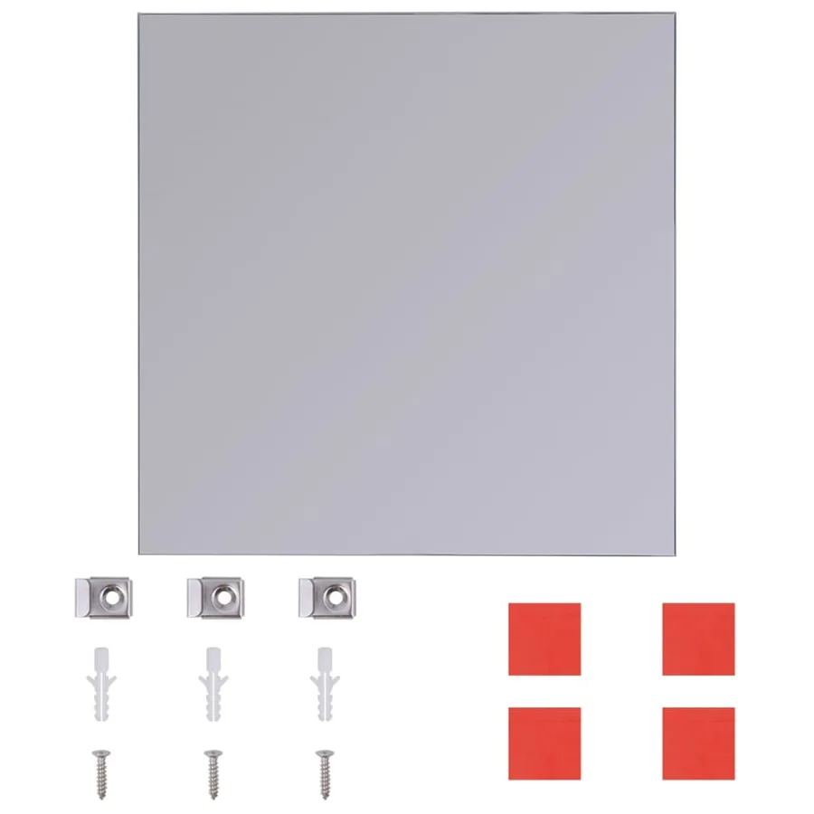 Carreaux de miroir sans cadre 8 pcs 20,5 cm - 4