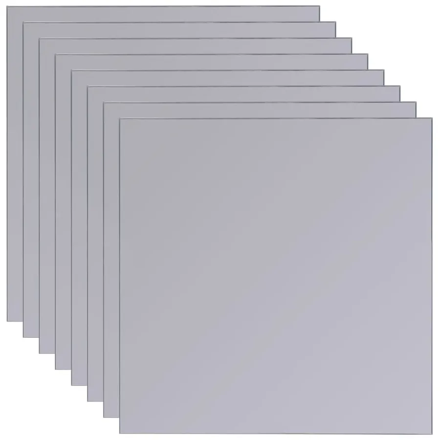 Carreaux de miroir sans cadre 8 pcs 20,5 cm - 5