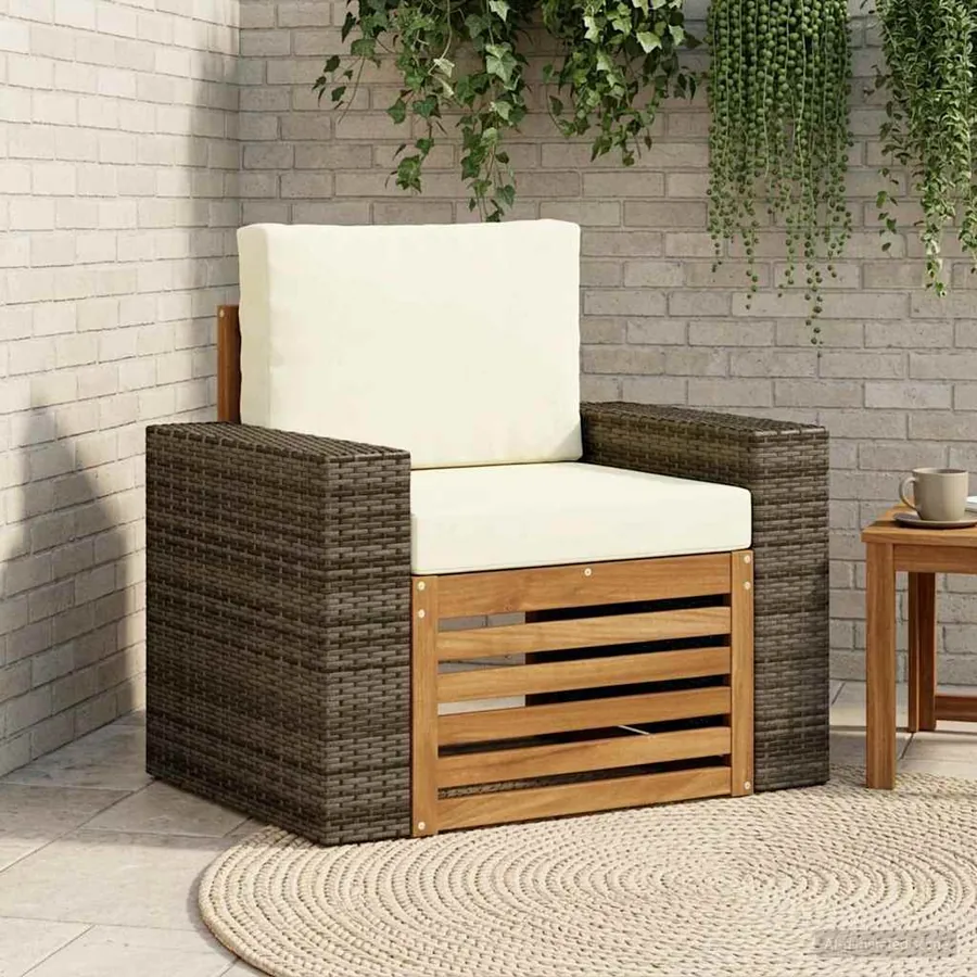 Sofa de milieu extérieur Naturel