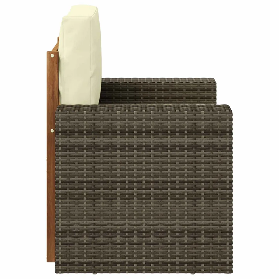 Sofa de milieu extérieur Naturel - 4
