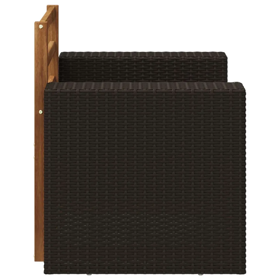 Sofa de milieu extérieur Naturel - 4