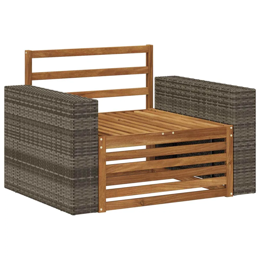 Sofa de milieu extérieur Naturel - 2