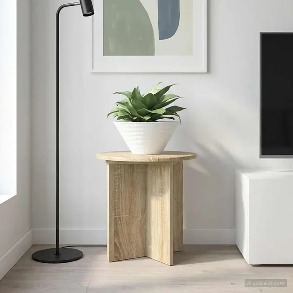 Support de Plante 2 pcs Chêne Sonoma 40 x 40 x 40 cm