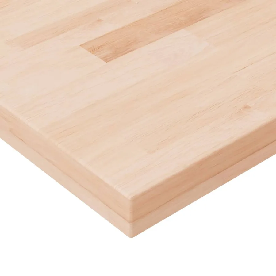 Panneau d'étagère 80x20x4 cm Bois de chêne massif non traité - 3