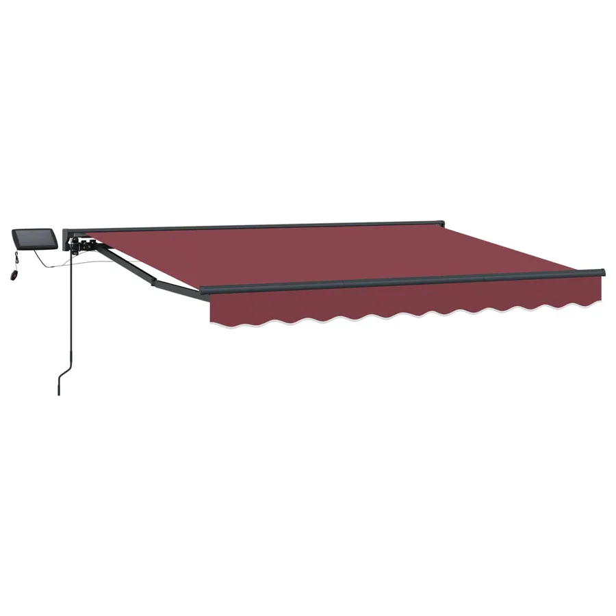 Cadre de store manuel avec LEDs 2,5 x 2 m - 2