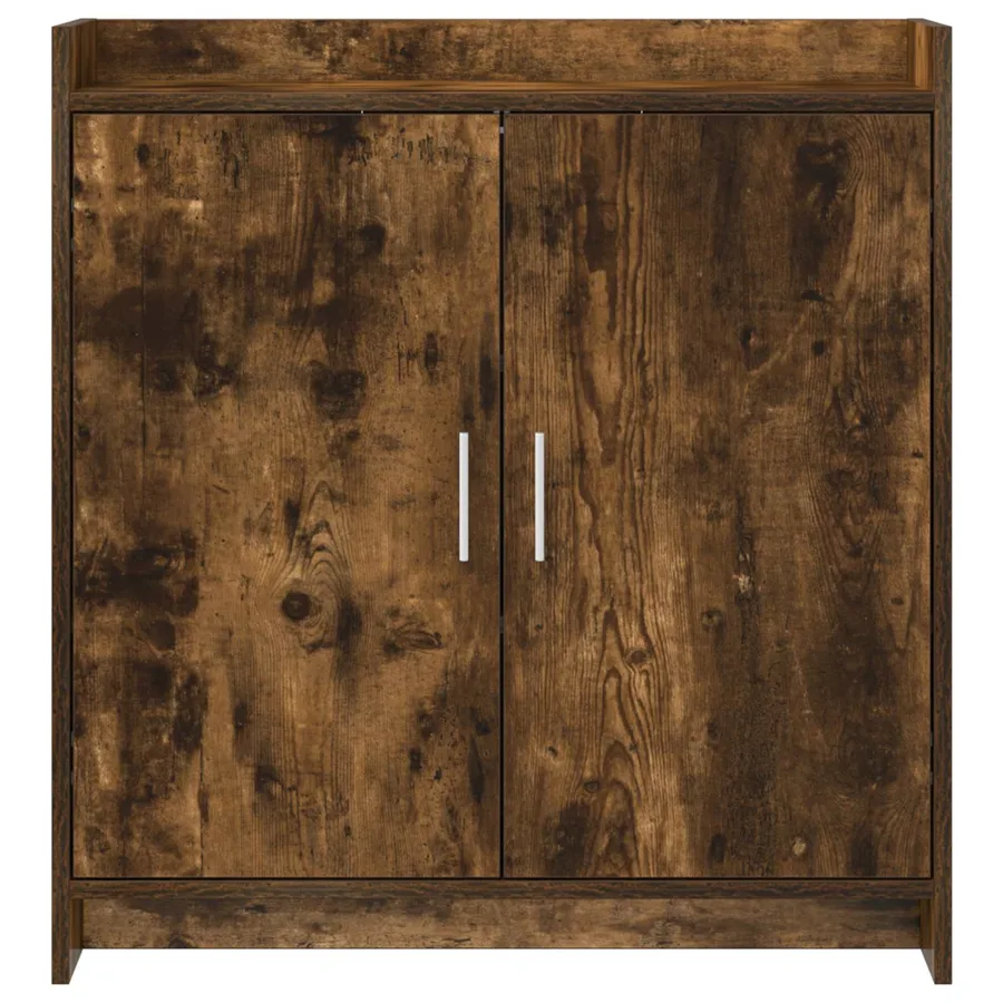 Buffet Chêne fumé 72 x 36 x 80 cm Bois d'ingénierie - 5