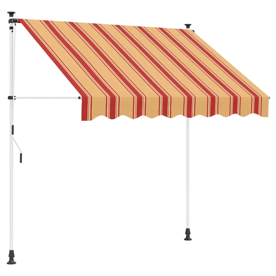 Auvent rétractable manuel Multicolore 250 x 115 x 300 cm - 2