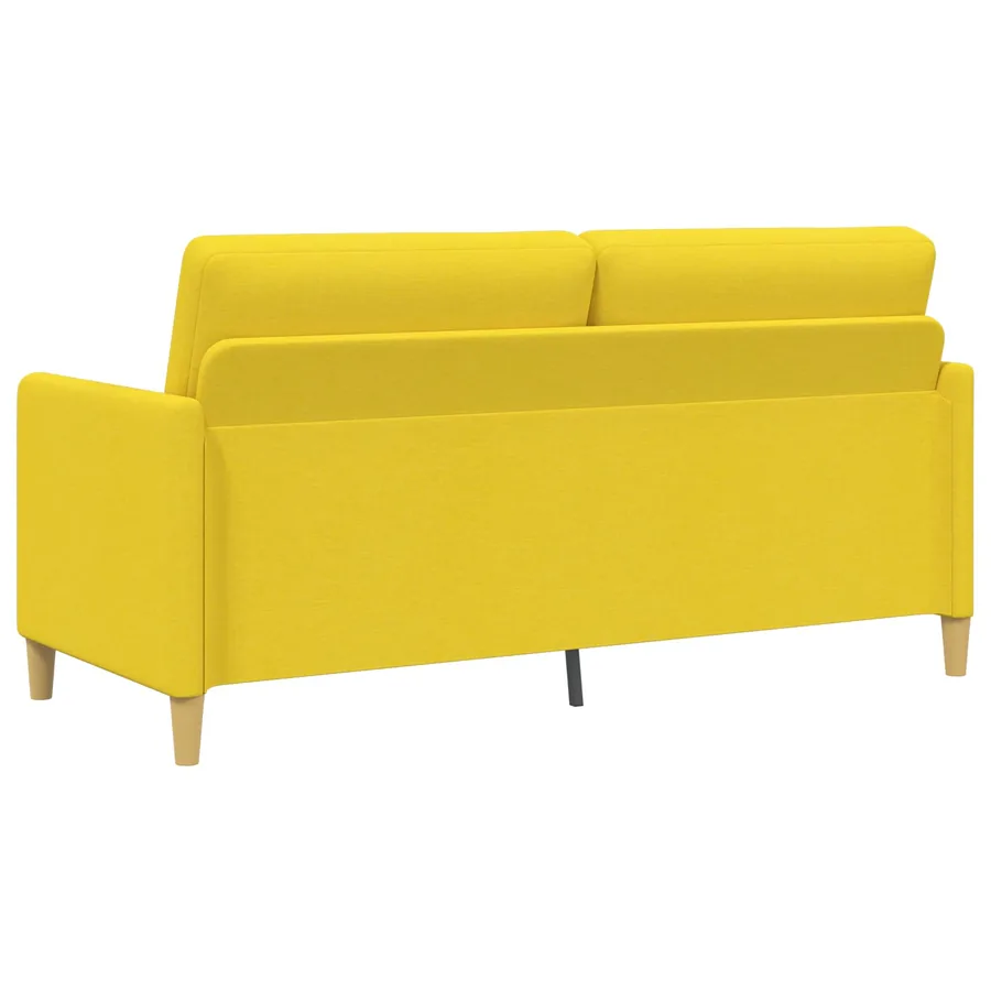 Sofa avec rangement Jaune clair 172 x 78 x 87 cm Polyester - 6