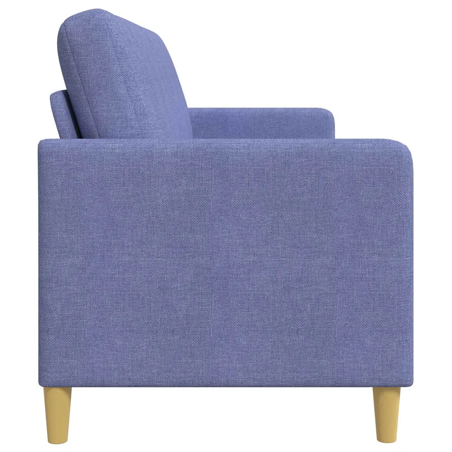 Sofa avec rangement Bleu denim 172 x 78 x 87 cm Polyester - 5