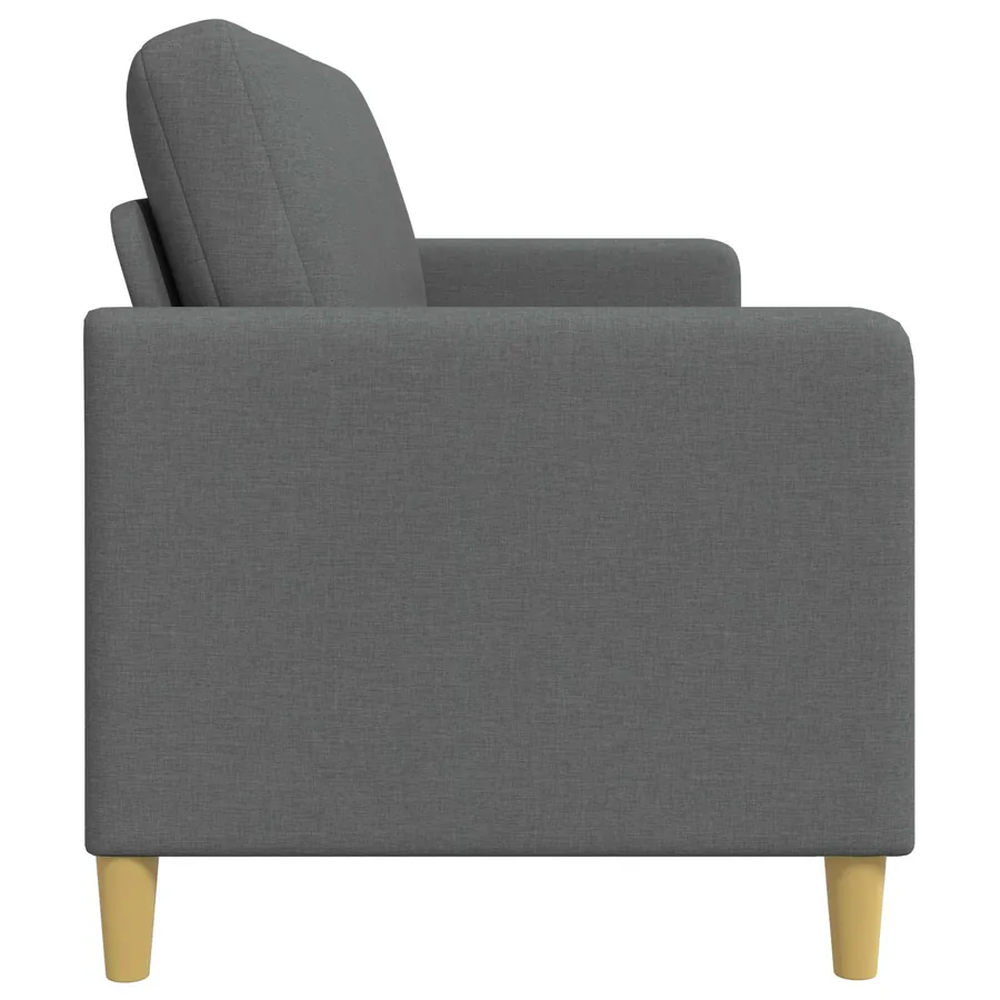 Sofa avec rangement Gris foncé 172 x 78 x 87 cm Polyester - 5