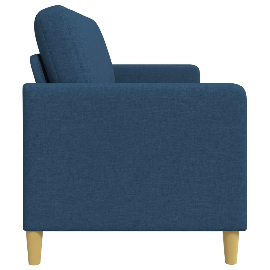 Sofa avec rangement Bleu 172 x 78 x 87 cm Polyester - 5