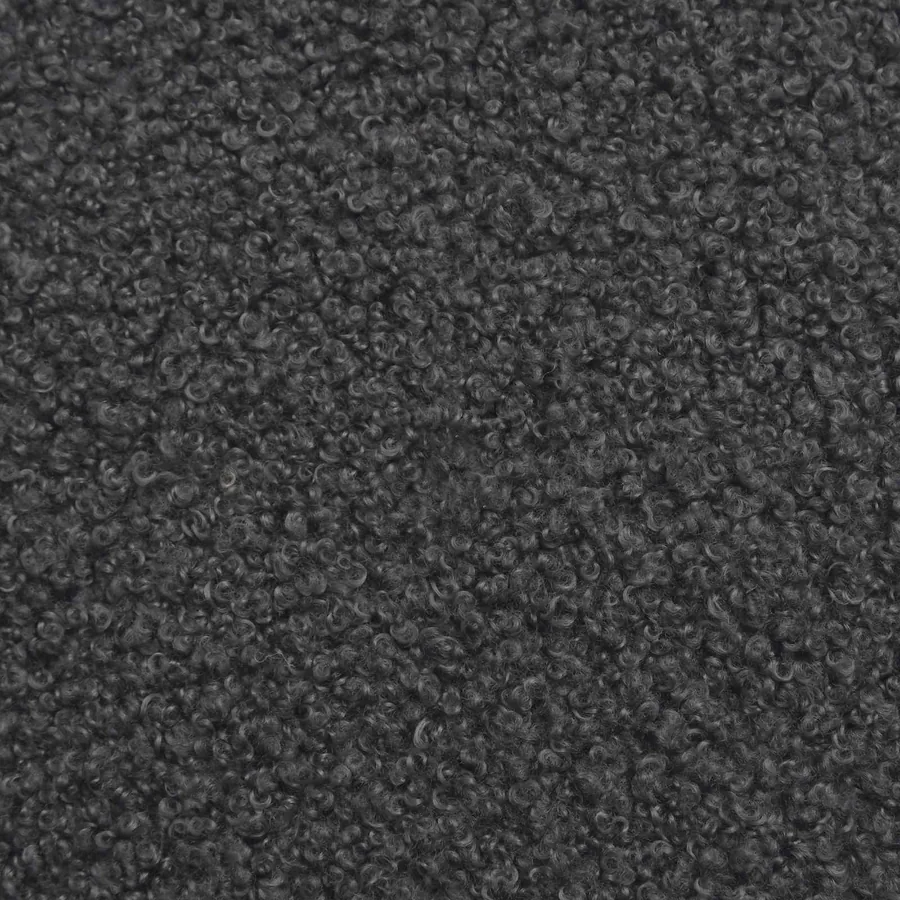banc Uni Gris foncé 80 x 40 x 46 cm Bouclé - 8