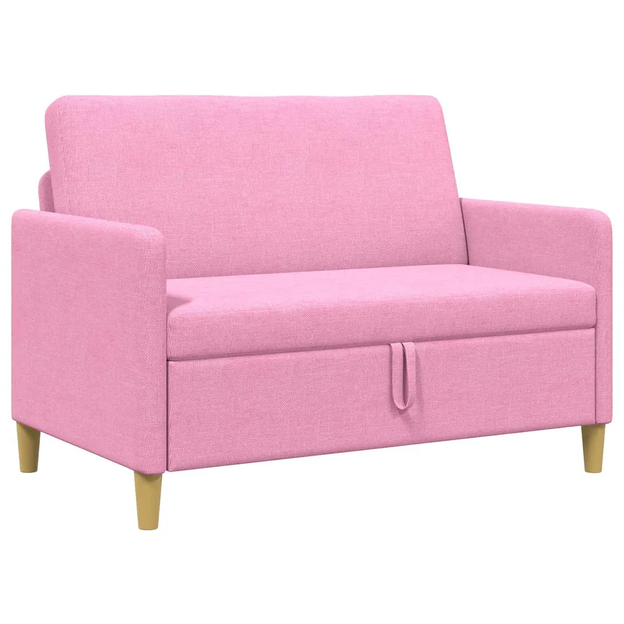 Sofa avec rangement Rose 122 x 78 x 87 cm Polyester - 2