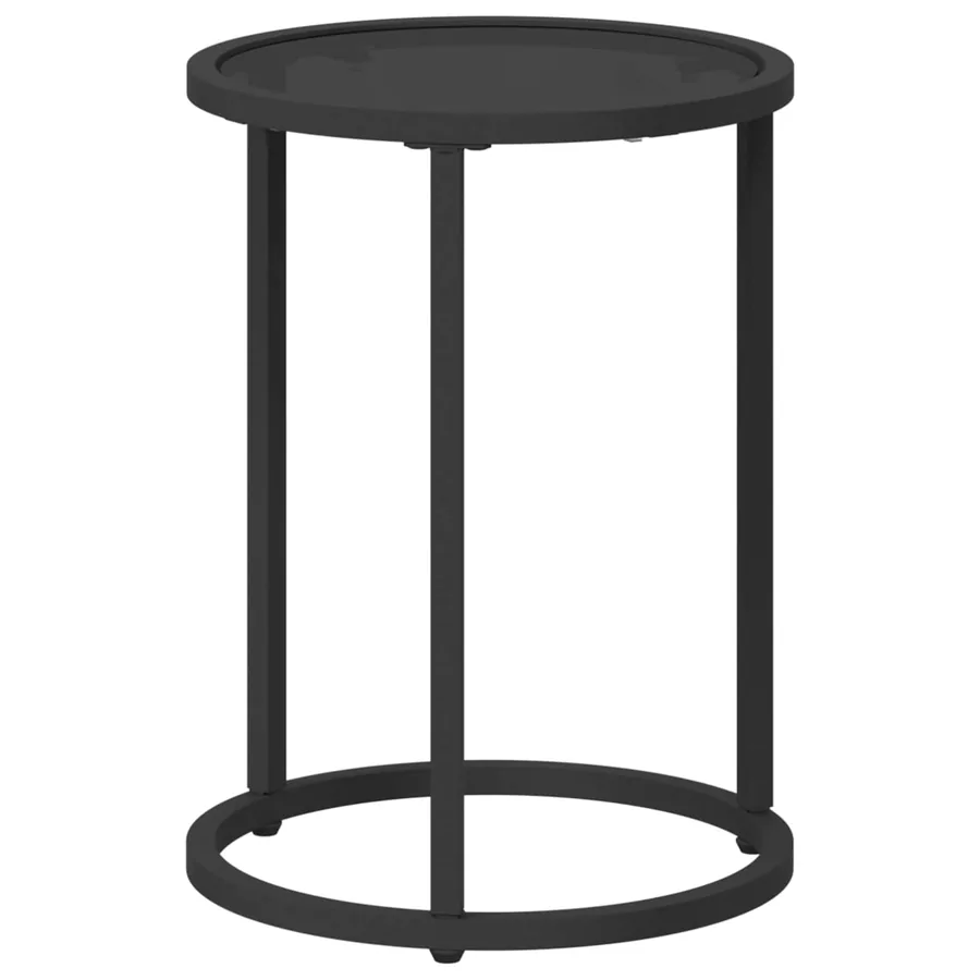Ensemble de tables basses 2 pcs 55 x 55 x 45 cm acier - 4