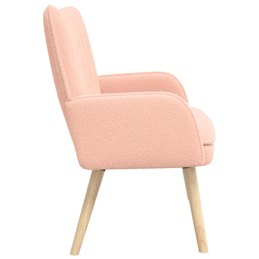 Sofa 2 places Rose 115 x 61 x 87 cm Bouclé - 6