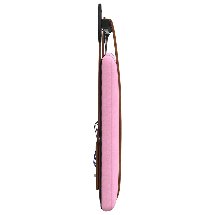 Tête de lit suspendue Avec lumière LED Rose PU antique - 7