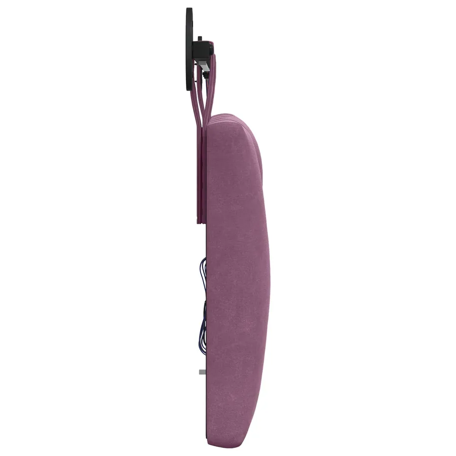 Tête de lit suspendue Avec lumière LED Pourpre Velours - 7