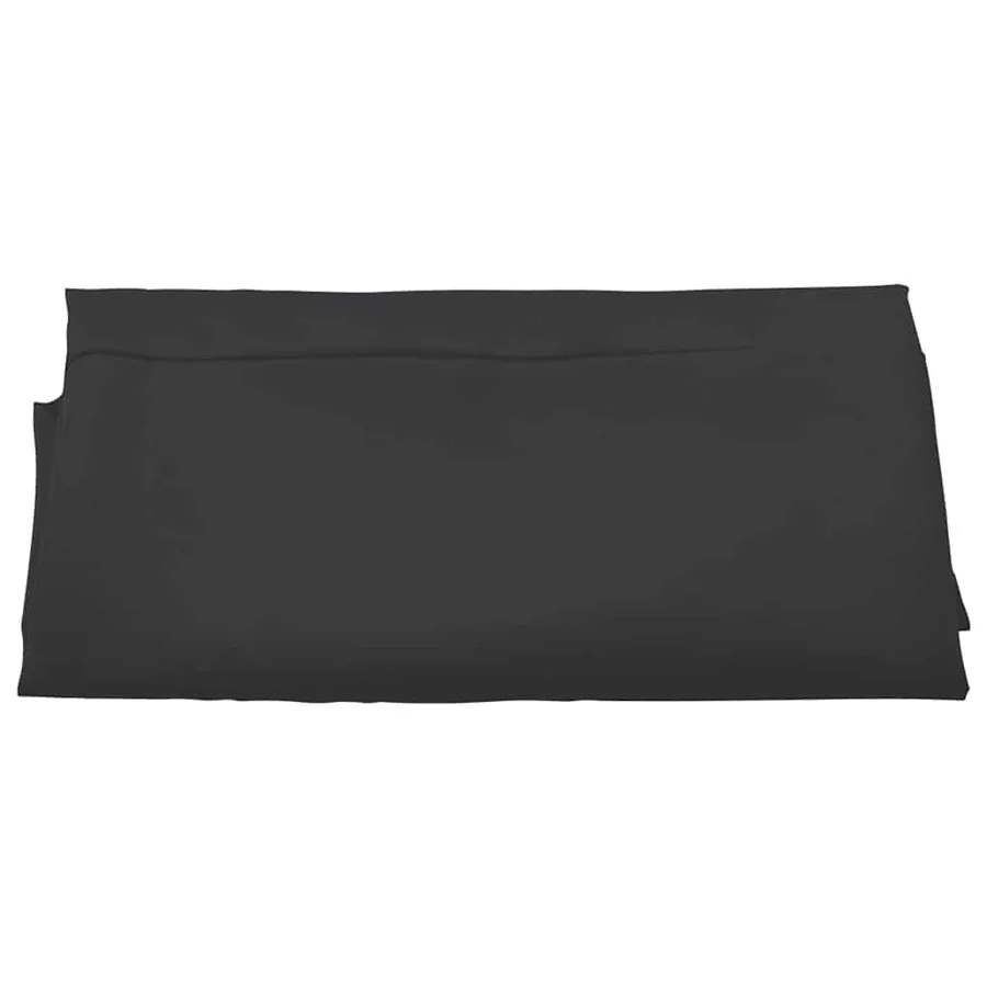 Tissu de remplacement pour parasol déporté Noir 350 cm - 6