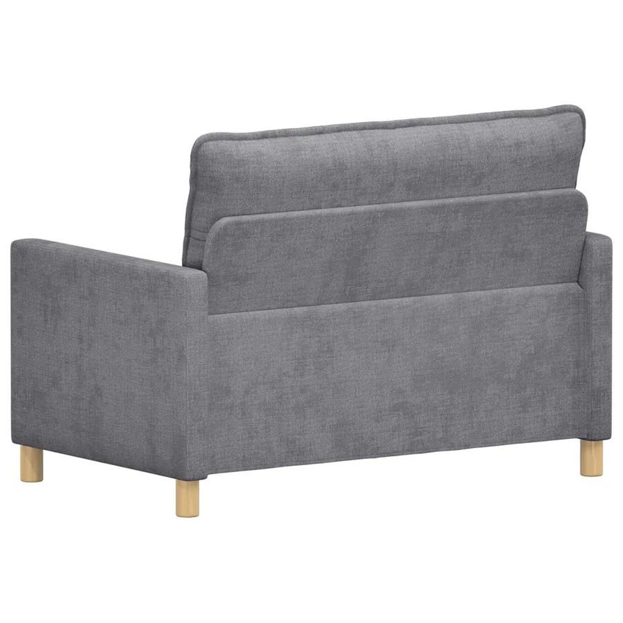 Canapé Gris clair 126 x 81 x 87,5 cm Polyester - 5