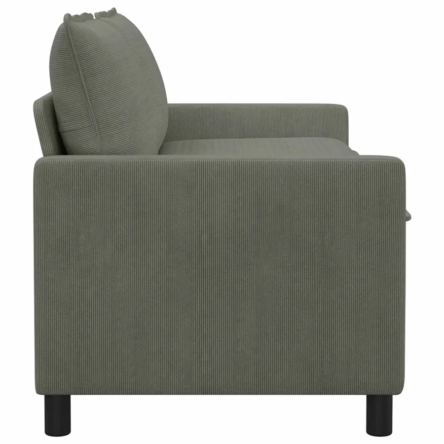 Canapé Gris clair 156 x 81 x 87,5 cm Tissu - 4
