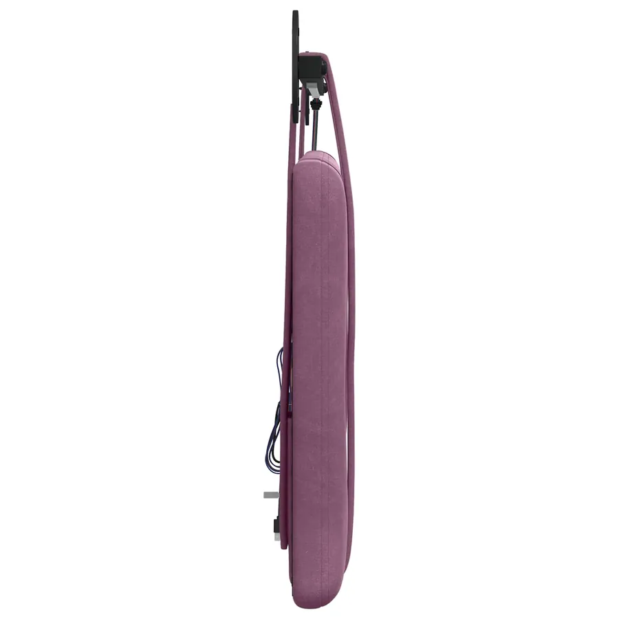 Tête de lit suspendue Avec lumière LED Pourpre Velours - 7