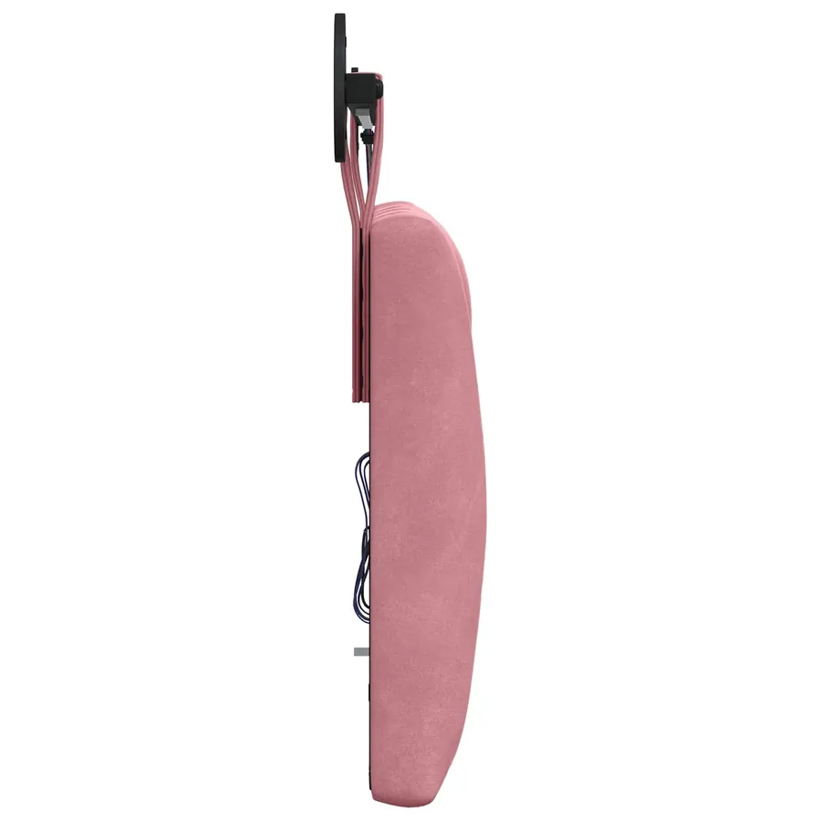 Tête de lit suspendue Avec lumière LED Rose Velours - 7
