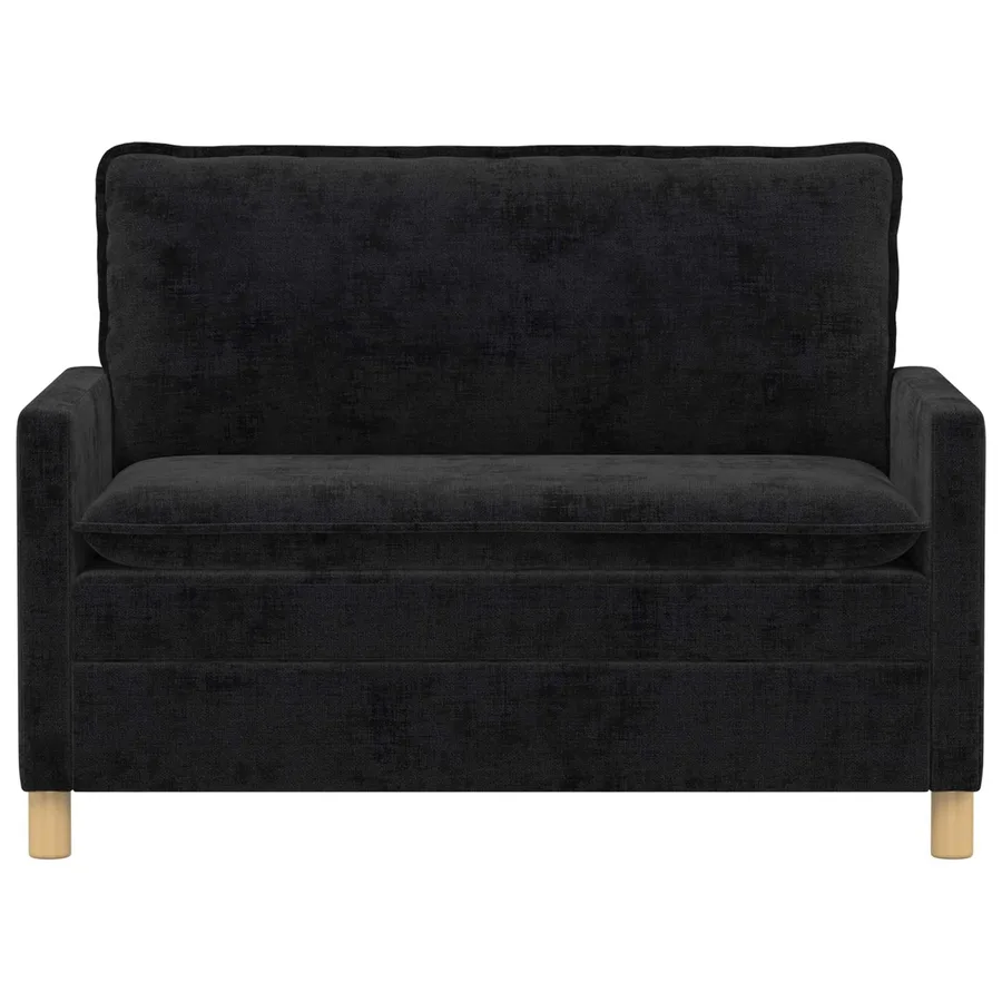 Canapé Noir 126 x 81 x 87,5 cm Polyester - 3