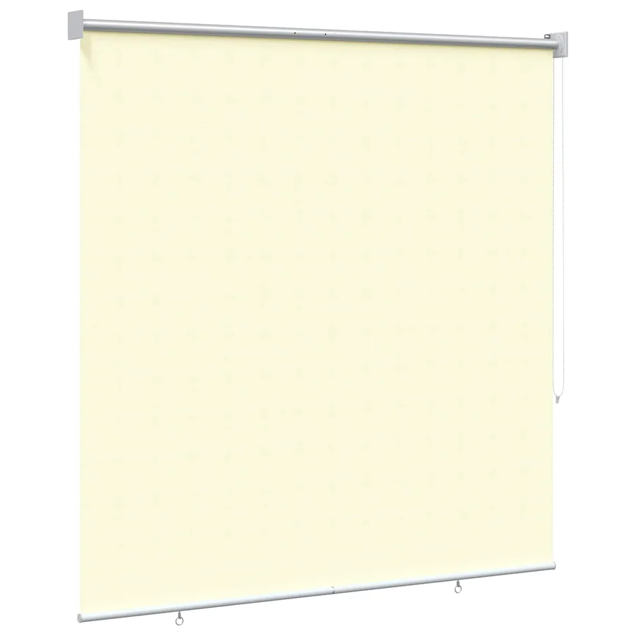 Store roulant extérieur protection UV Crème Polyester - 4