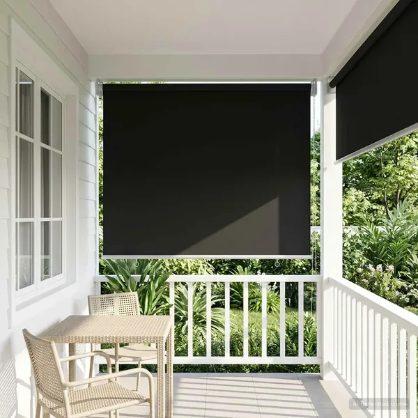 Store roulant extérieur protection UV Anthracite Polyester