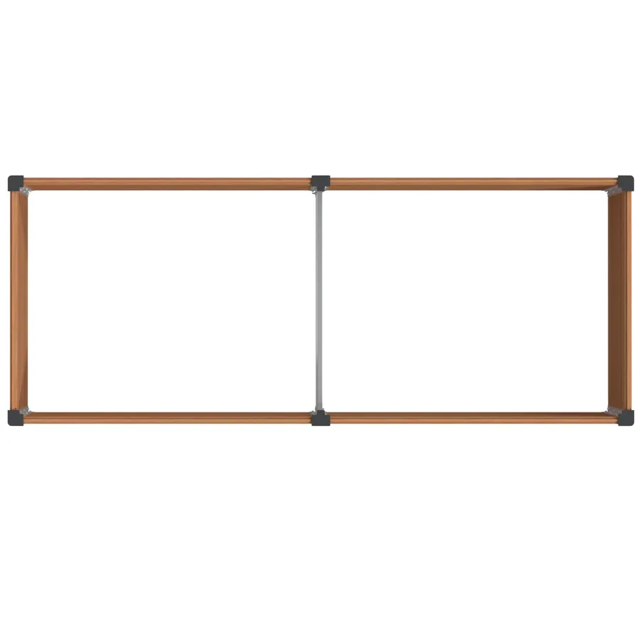 Jardinière surélevée Marron 250 x 100 x 91 cm - 5