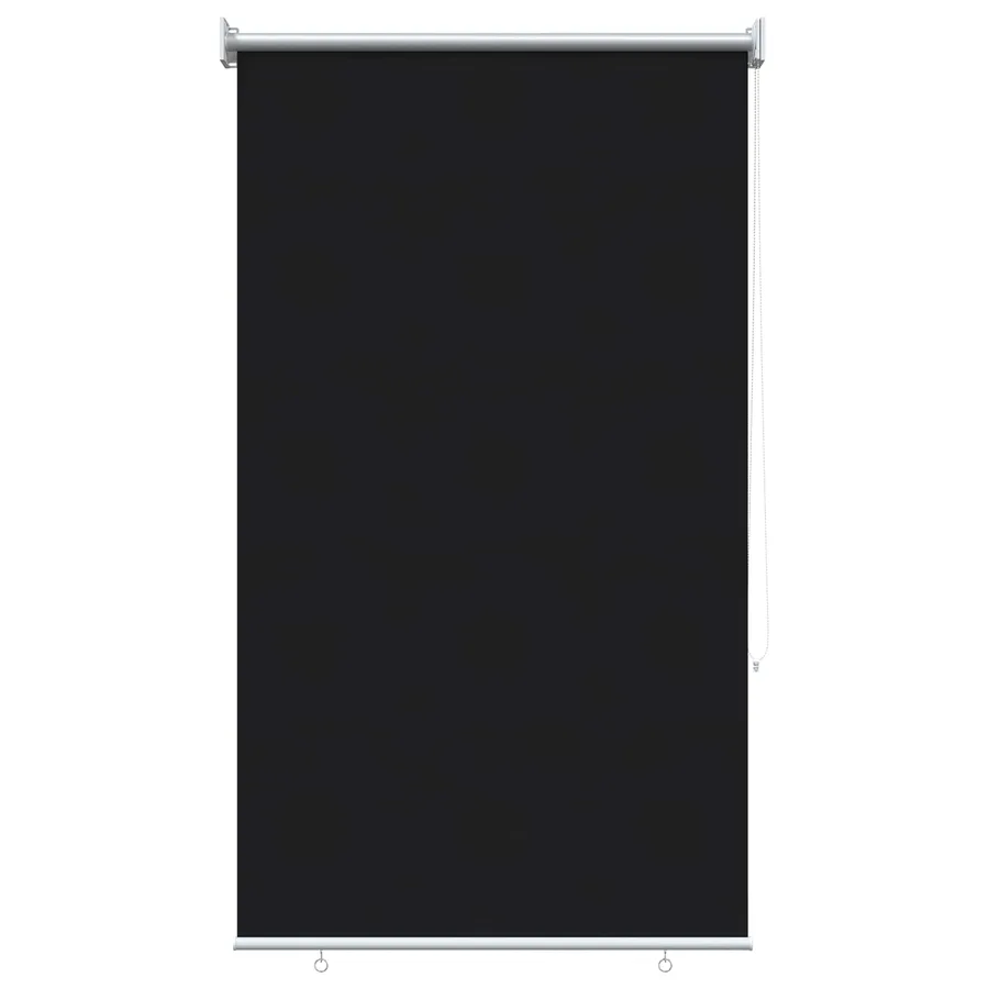 Store roulant extérieur protection UV Noir 65 x 140 cm (L x H) - 2