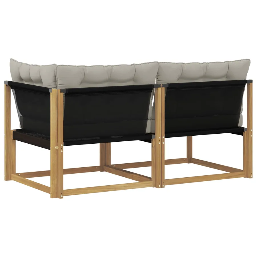 Unité de canapé sectionnel Blanc 162,5 x 83 x 73 cm - 7
